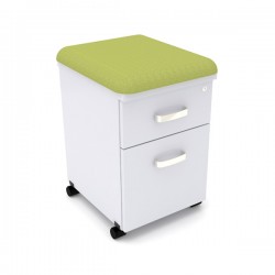 Archivero móvil con asiento 
